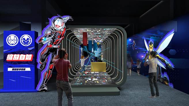 《英雄集結之漫威運動會》暑假於屏東開展。（屏縣府文化處提供）