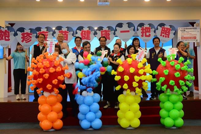 花莲县府今天宣布公费带状疱疹疫苗施打开跑。（王志伟摄）