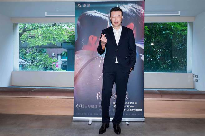 林炜瘦身有成。（时创影业提供）