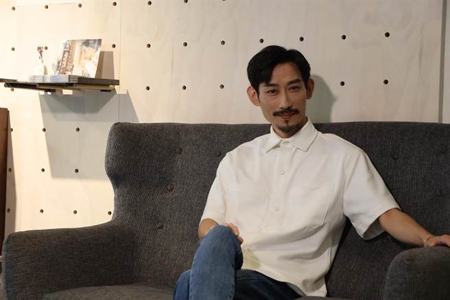 陈竹升入围本届金曲奖台语歌王，今（14日）接受媒体联访，（三川娱乐提供）