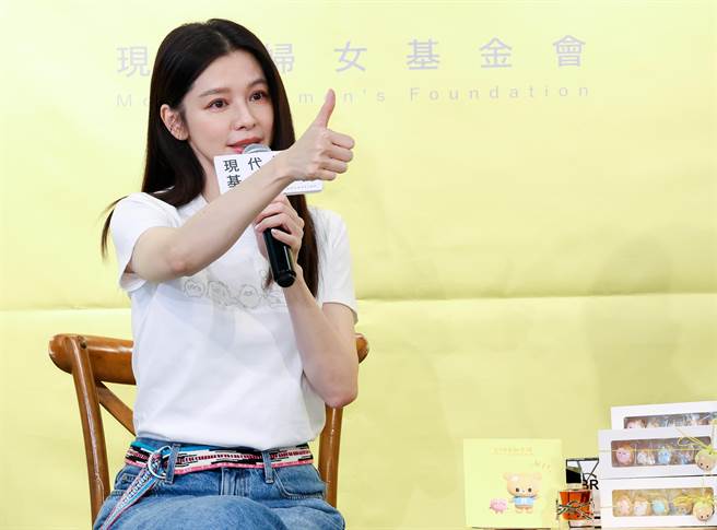 徐若瑄提醒其他女性演員要好好保護自己。（陳俊吉攝）