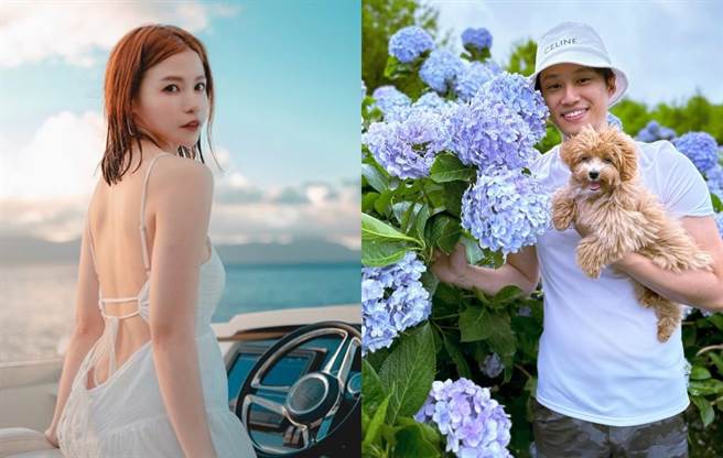 萝莉塔（左）今透露9月前会完成结婚登记；徐新洋（右）也将于9月跟女友Soa举办婚宴。（资料照片、摘自脸书）