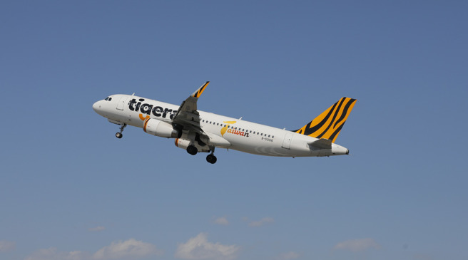 虎航班机无预警取消，有166名旅客受到影响。（示意图／虎航脸书粉专）