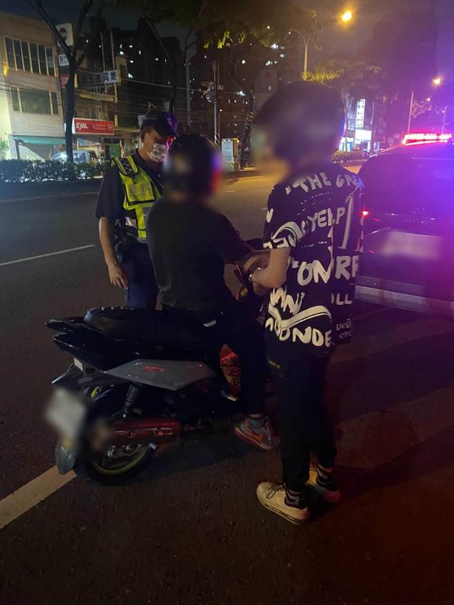 台中市啟動「靜城專案」，烏日警分局通報噪音車件數名列前茅。（烏日分局提供／陳淑娥台中傳真）