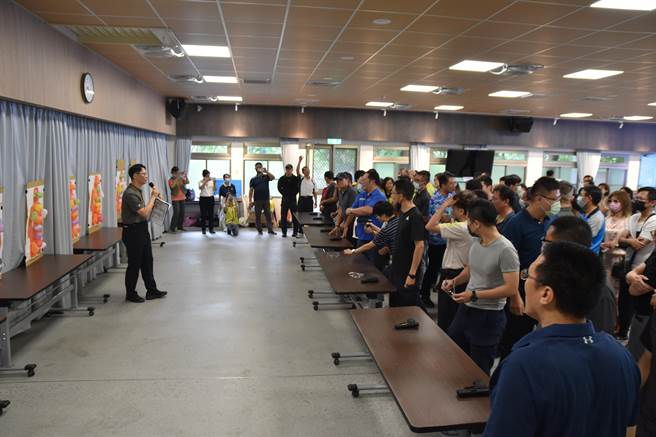 欢度警察节，东势分局13日于东势林场举办趣味竞赛。（警方提供／陈淑娥台中传真）