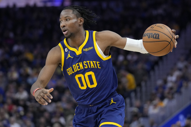 库明加可能成为勇士今夏第一位离开的球员。（美联社资料照）