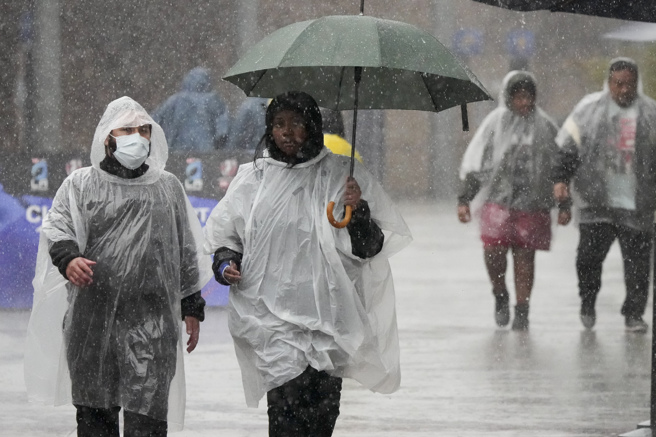 纽西兰2月一场重大风灾让低迷的经济雪上加霜。（图／美联社）