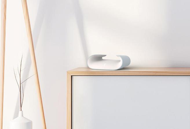 （友訊發表第一款使用PCR再製綠色產品-M30 AX3000 雙頻無線路由器。（圖／友訊提供）