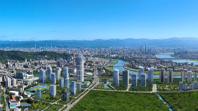 竹围车行15分钟可达台北市科技廊道最后一块拼图的北投士林科技园区。（图/甲山林 提供）