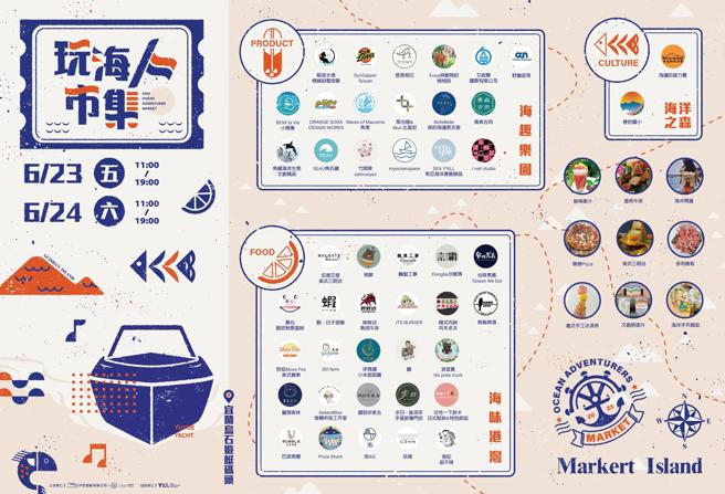玩海人市集。（乐创媒体提供）