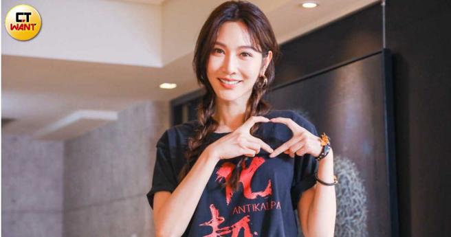 曾莞婷為了《化劫》相當犧牲，恐佈妝容讓她完全看不到原本的美貌。（圖／趙文彬攝）