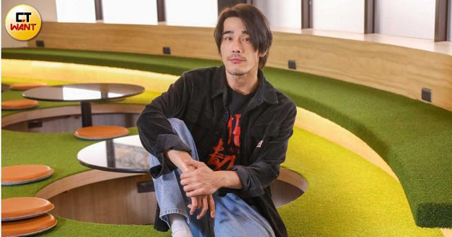 黃騰浩與曾莞婷片中雖然有親密戲，但兩人事前都先排練溝通過，防護措施也都做了。（圖／趙文彬攝）