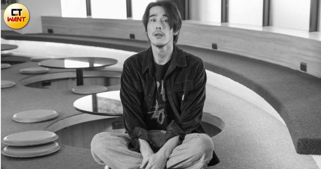 黄腾浩觉得男人要有肩膀去陪伴扶持另一半，双方一起成长。（图／赵文彬摄）