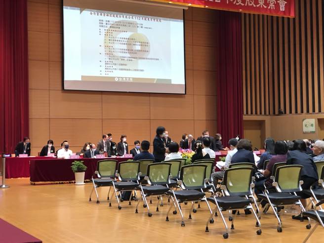 合库金控举行股东常会(图／吴静君摄)