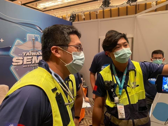 全国10大「救护之神」出炉！新北消防苏韦祯「夺冠」。(消防局提供)