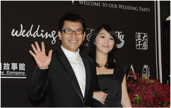 许杰辉和太太结婚13年。（图／中时资料照）