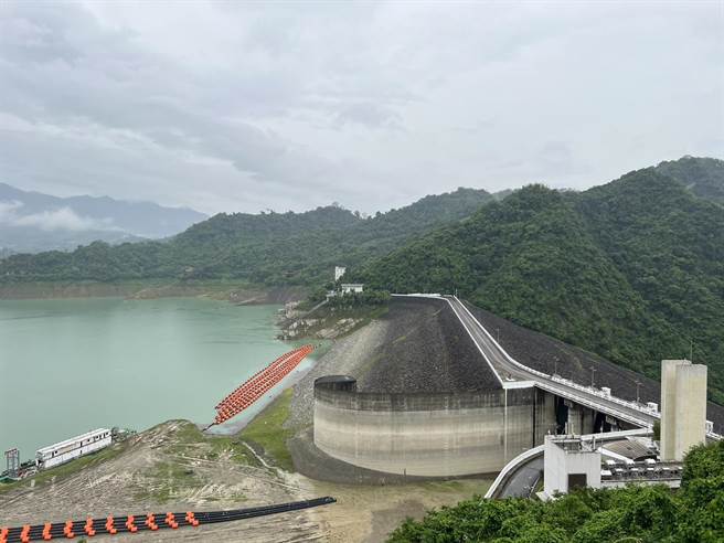 曾文水库集水区2个月来累积降雨近500毫米，土壤已湿润，未来雨水入流水库会更快。（南区水资源局提供／程炳璋台南传真）