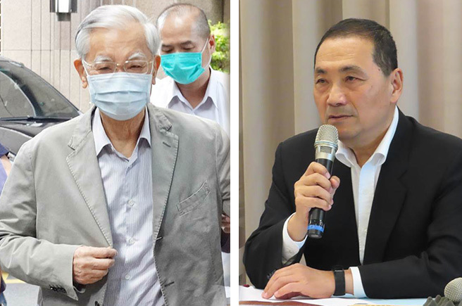 連戰、侯友宜今密會。（合成圖／中時資料照）