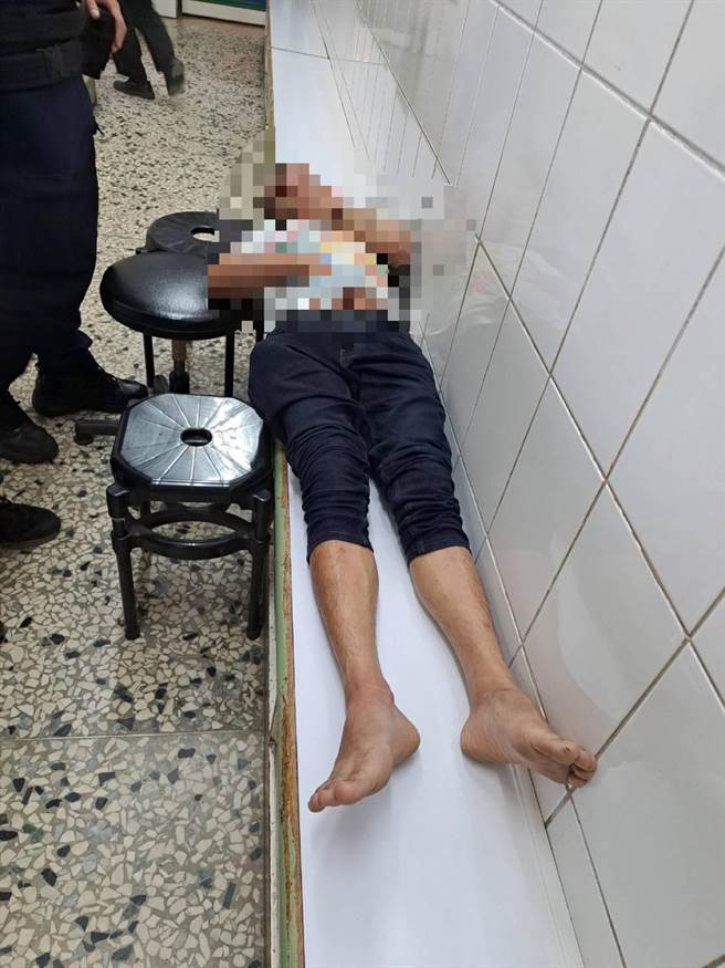南投分局获报后展开调查，发现黄男涉嫌重大，随即展开追捕行动，最终在名间乡的某诊所内找到了黄男。（民眾提供／冯惠宜南投传真）