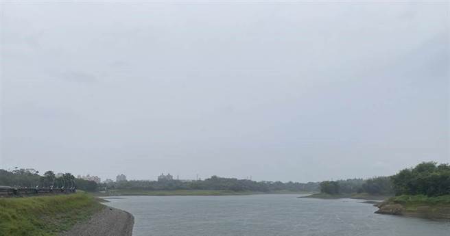 嘉义兰潭水量逐渐回升。（廖素慧摄）