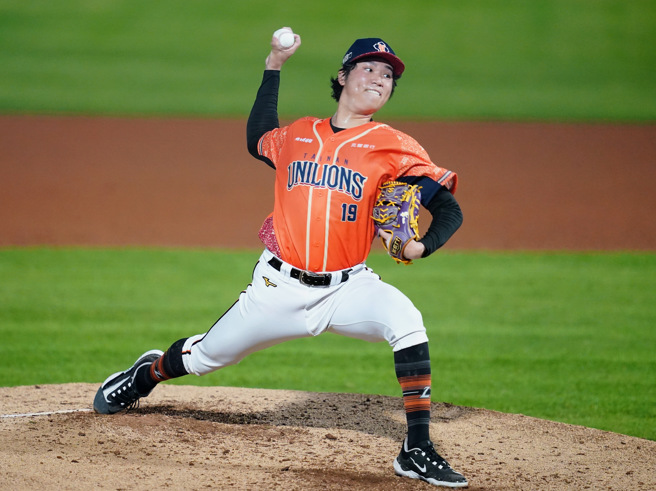 统一狮古林睿炀。（统一狮提供）