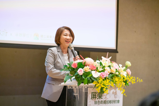 屏東縣長周春米。（圖 / 取自周春米臉書）