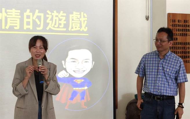 吴家德提及何小姐牵成他为若竹儿做公益的缘份。（廖素慧摄）