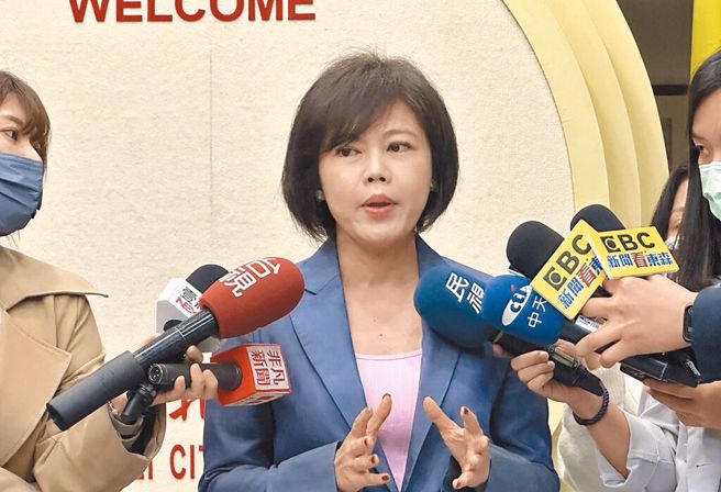 针对TVBS公布的最新总统大选民调，游淑慧坦言，确实有晴天霹雳之感。（本报资料照片）