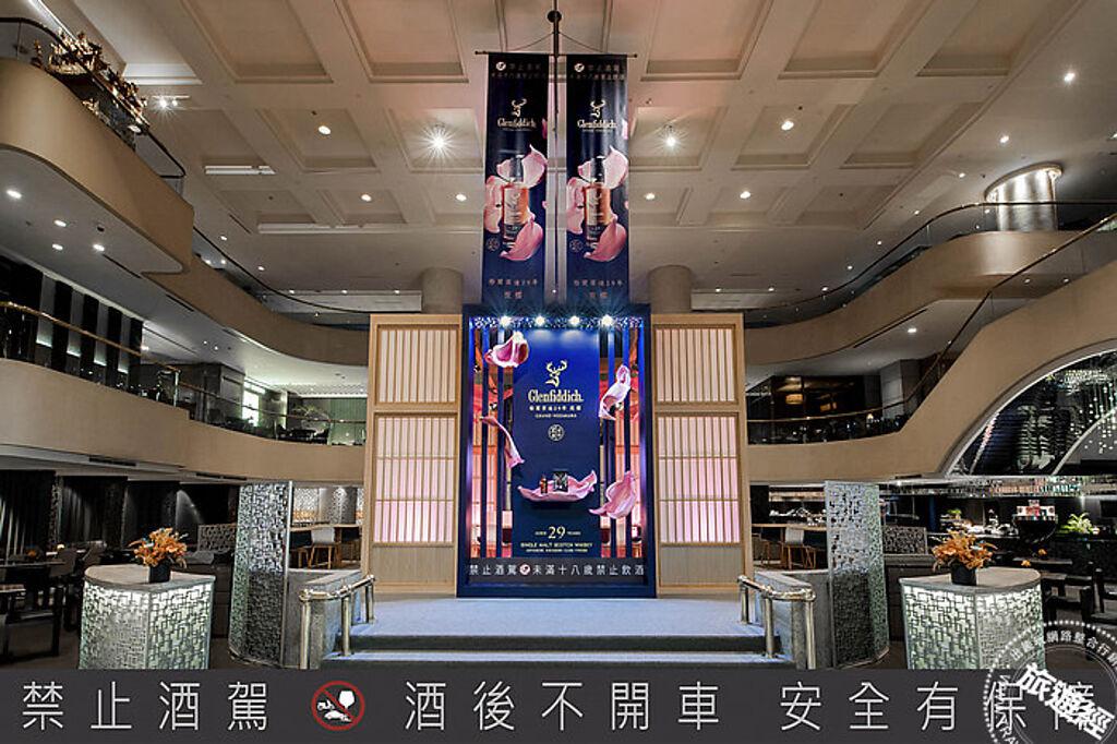 6月30日前台北晶華酒店打造奢華系列快閃店。（台北晶華提供）