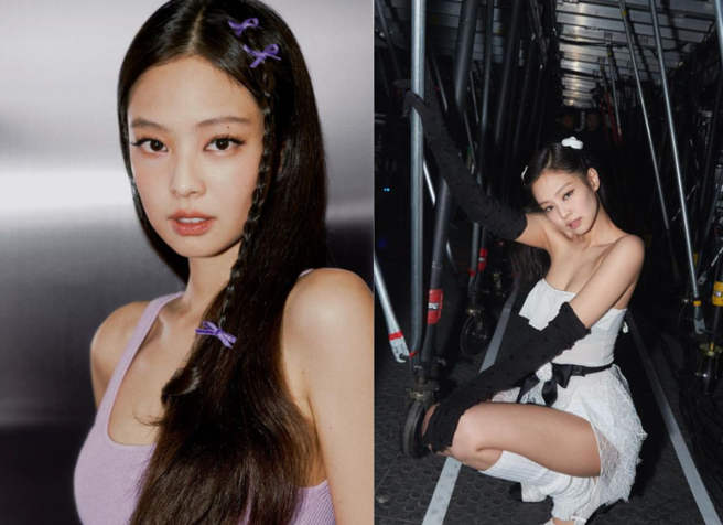 Jennie演唱會發呆滑水影片流出，粉絲氣炸。(圖／擷取自Jennie IG)