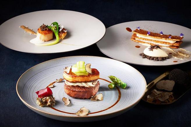 （體驗不同盛夏滋味，The Wang以黑松露入菜，標榜從前主餐到甜點都令人回味。圖／王品集團提供）