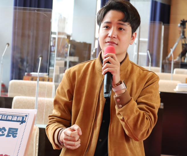 国民党台中市议员罗廷玮。（图／罗廷玮提供）