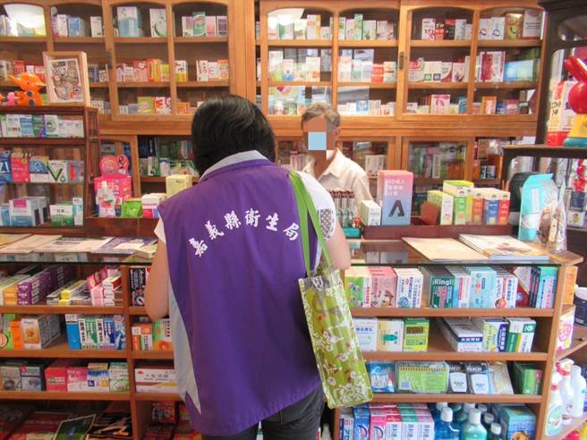 新北幼儿园爆发「喂药案」后，嘉义县卫生局启动稽查专案，加强查核管制药品。（嘉义县卫生局提供∕吕妍庭嘉义传真）