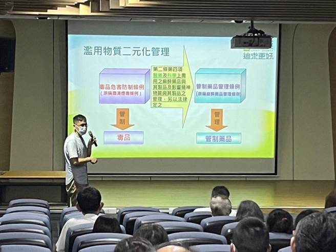 嘉义县卫生局除加强查核管制药品，也办理法规讲习。（嘉义县卫生局提供∕吕妍庭嘉义传真）