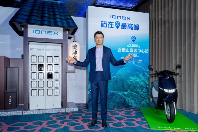 柯勝峯表示，未來Ionex 光陽電動車也會持續開創更多元、更便捷、更有感的主題式換電場景，為全台Ionex光陽電動車騎士提供最優質的換電體驗。（圖/光陽提供）