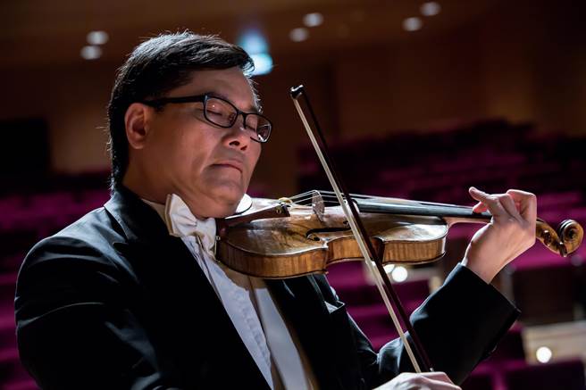 小提琴家蘇顯達將使用頂級典藏名琴「奧雷．布爾」演出音樂會。（蘇顯達提供）