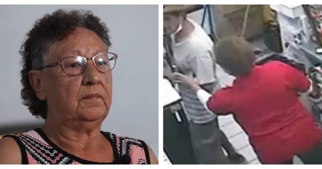 美国超商阿嬷员工则因「反射性动作」试图阻止小偷，被店家开除。（图／翻摄自 FOX31 Denver）