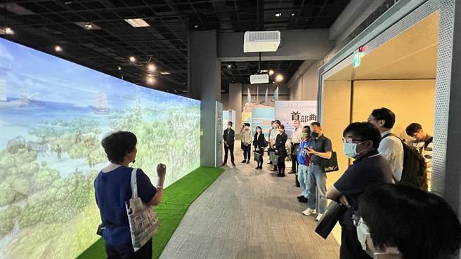 暑假即将来临，国立台湾史前文化博物馆南科考古馆推出全新展览「与土地共舞－自然与人共谱的台南特展」。（张毓翎摄）