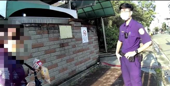 警方到场发现阮姓女子为失联移工，同时也为台南地检发布窃盗通缉犯。（翻摄照片／高雄洪靖宜传真）