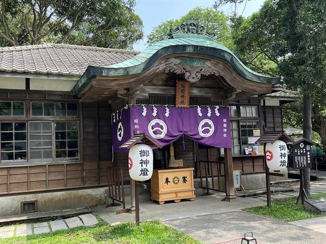 有绝美神社之称的桃园神社。（蔡依珍摄）