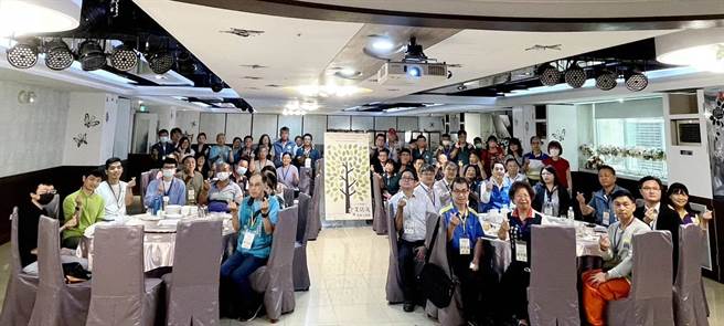 桃园市政府水务局今在中坜区办理「112年度企业防灾推广会」。(水务局提供／蔡依珍桃园传真)