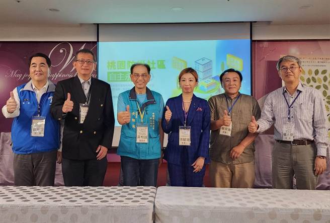 桃园市政府水务局今在中坜区办理「112年度企业防灾推广会」。(水务局提供／蔡依珍桃园传真)