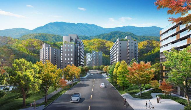 汐止新台五路一巷住宅「星野之森」享汐止丰富的重大建设利多，未来增值潜力不容小覷。（图/甲山林集团 提供）