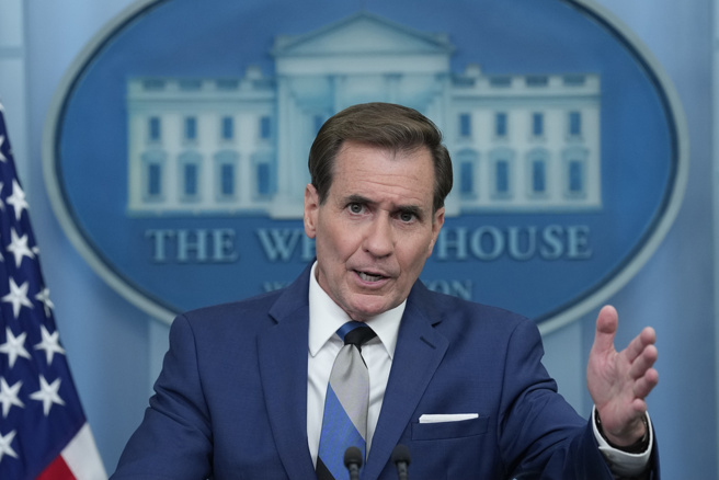 柯比（John Kirby）今天被媒体问及此事时指出，中国一直努力提高在西半球的影响力与情报收集能力，「已不是什么秘密或令人惊讶的事」。(图/美联社)