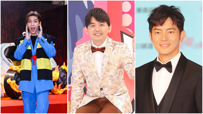 炎亚纶（左起）、黄子佼、宥胜人设大翻车。（图／中时资料照）