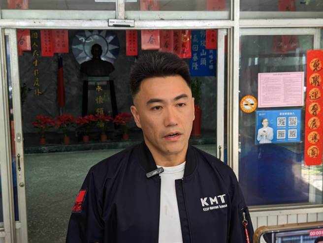 國民黨立委參選人、基隆市議員林沛祥表示，他視張秉鈞是尊敬的對手，期盼檢調單位揭開事實真相。（張志康攝）