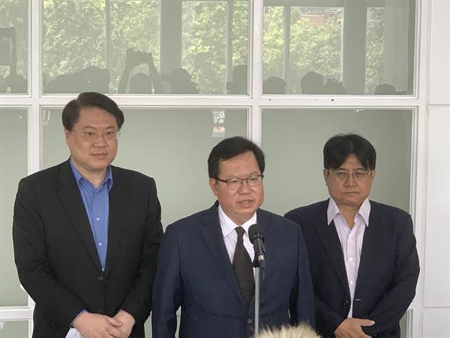 行政院副院长郑文灿。（黄婉婷摄）