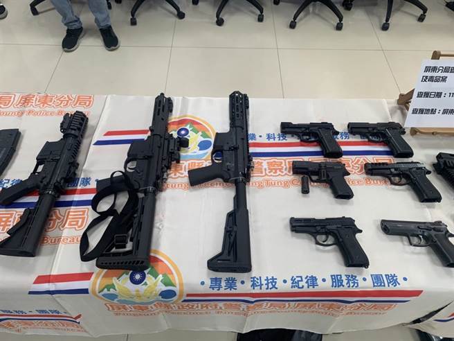 案经屏东检方复讯后，认吴涉犯毒品、枪炮、妨害公务、杀人未遂等罪嫌重大，向屏东地院声请羁押禁见，法官20日晚间裁准。（警方提供／谢佳潾屏东传真）