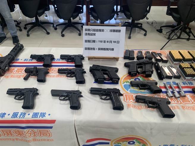 案经屏东检方复讯后，认吴涉犯毒品、枪炮、妨害公务、杀人未遂等罪嫌重大，向屏东地院声请羁押禁见，法官20日晚间裁准。（警方提供／谢佳潾屏东传真）