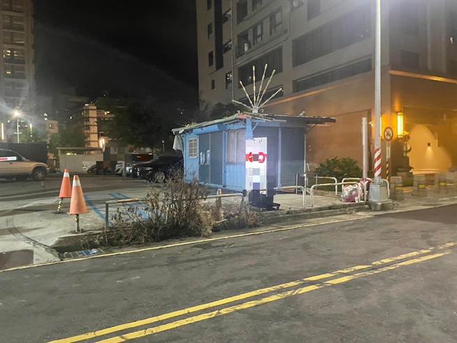 警方查出地下兵工廠藏身在新北市五股一處貨櫃屋。(翻攝照片／林郁平台北傳真）